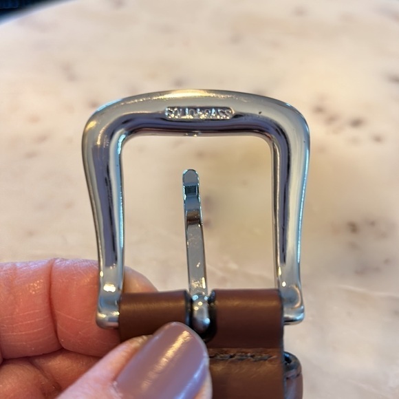 2-Torino belts both size 46 black/ brown woven and taupe/brown woven NWT - Picture 15 of 17